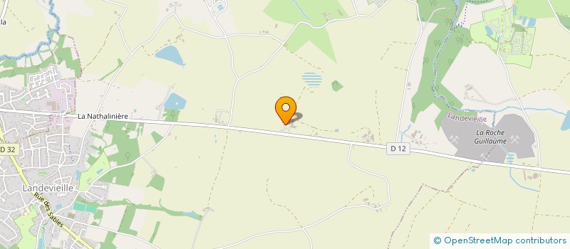 localisation de l'entreprise NRJGO à LANDEVIEILLE