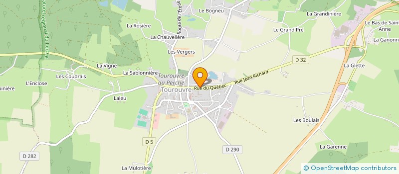 localisation de l'entreprise NRJK à TOUROUVRE AU PERCHE