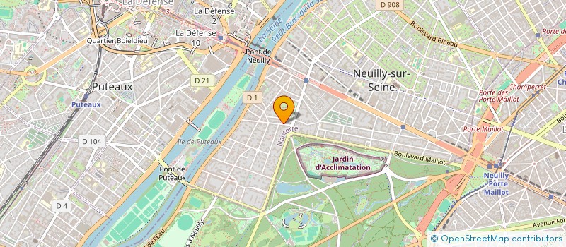 localisation de l'entreprise NRJV INVEST à NEUILLY-SUR-SEINE