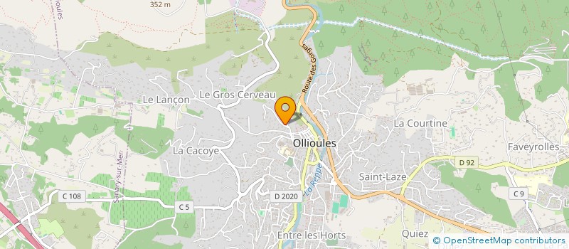 localisation de l'entreprise NRM PARTICIPATIONS à OLLIOULES