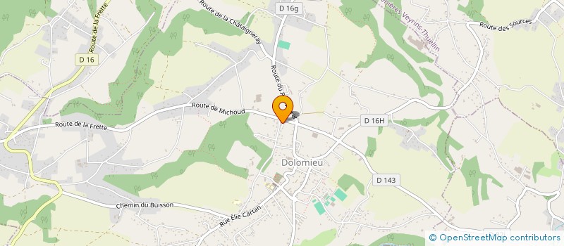 localisation de l'entreprise NRO CONSEIL  DOLOMIEU