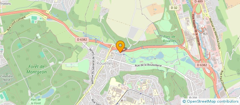 localisation de l'entreprise NRO FINANCE à LE HAVRE