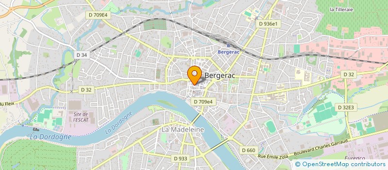localisation de l'entreprise NRP à BERGERAC