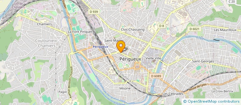 localisation de l'entreprise NRP PRO MENAGE  PERIGUEUX