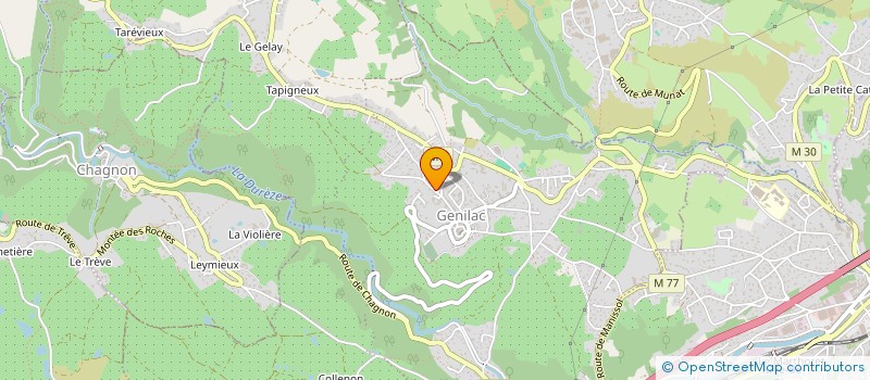 localisation de l'entreprise NRT  GENILAC