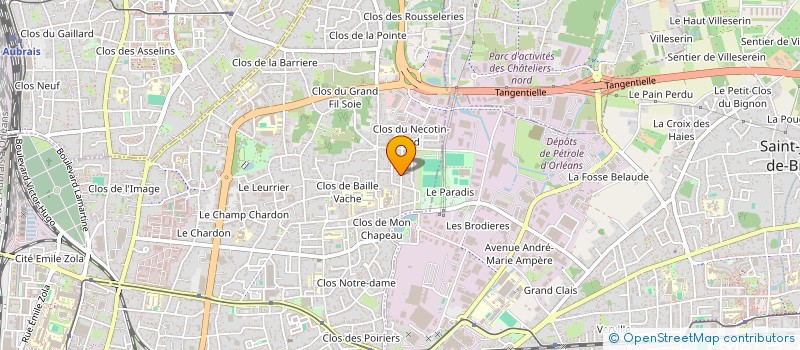 localisation de l'entreprise NRT RENOVATION à ORLEANS