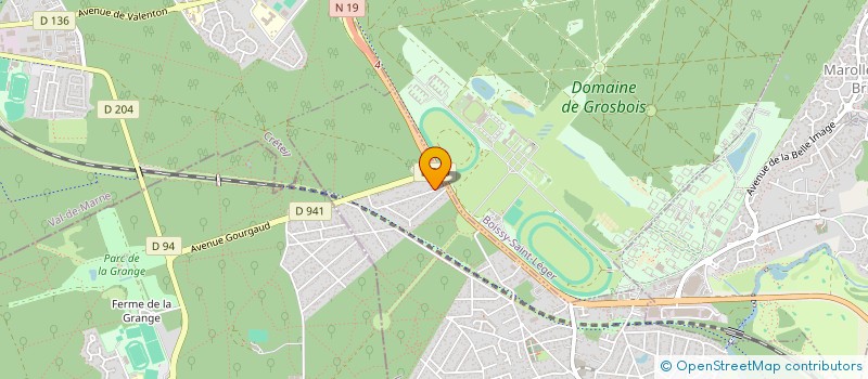 localisation de l'entreprise NRT2M INVEST  VILLECRESNES