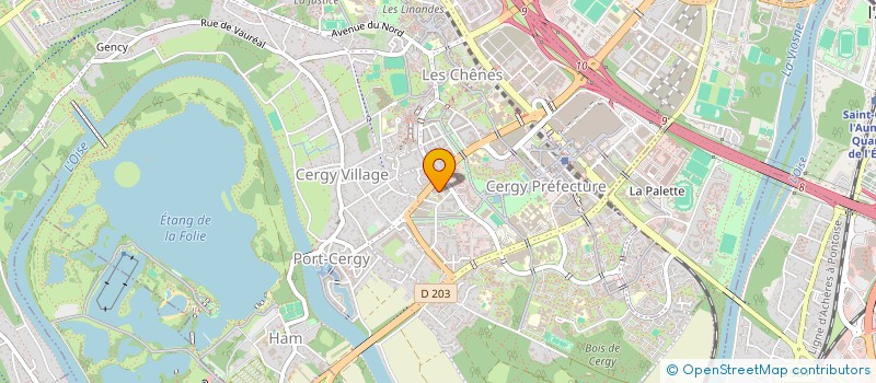 localisation de l'entreprise NRV INVESTISSEMENT  CORMONTREUIL