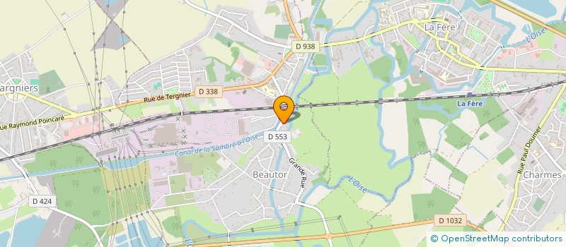 localisation de l'entreprise NRV PRIMEUR & CO  BEAUTOR