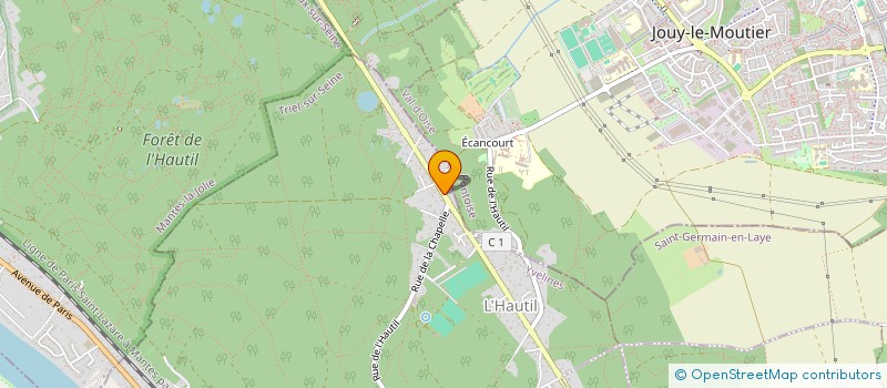 localisation de l'entreprise NRXS  TRIEL-SUR-SEINE