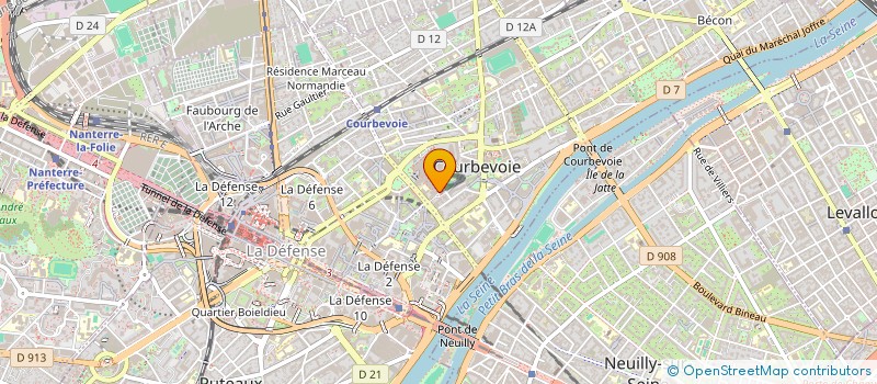localisation de l'entreprise NS 2 ROUES à COURBEVOIE