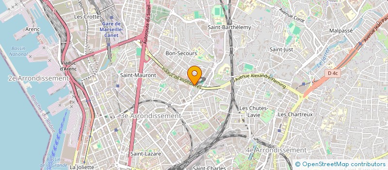 localisation de l'entreprise NS 31 à MARSEILLE