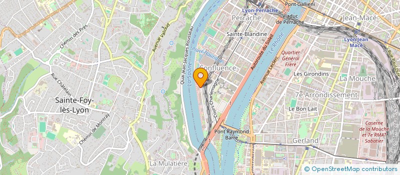 localisation de l'entreprise NS 55 à LYON