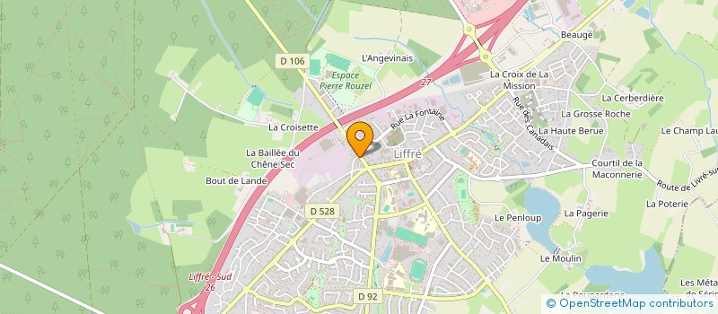 localisation de l'entreprise NS  LIFFRE