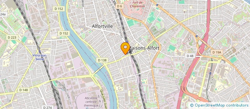 localisation de l'entreprise NS à ALFORTVILLE