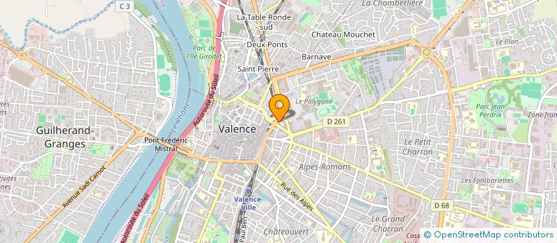 localisation de l'entreprise NS BEAUTY  VALENCE