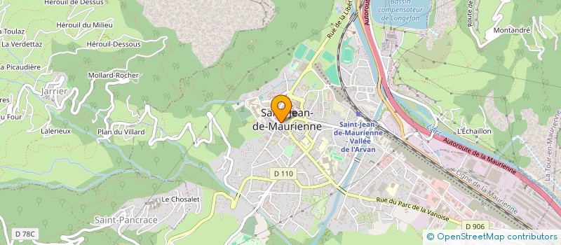 localisation de l'entreprise NS C SOCIETY à SAINT-JEAN-DE-MAURIENNE