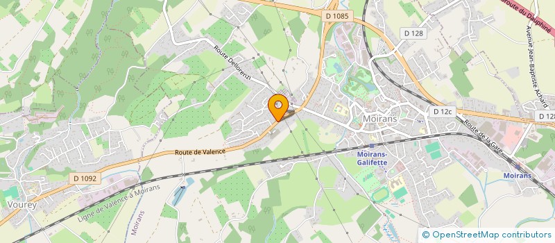 localisation de l'entreprise NS CONCEPT GESTION  MOIRANS