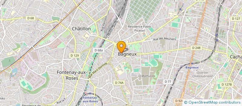 localisation de l'entreprise NS CONFORT à BAGNEUX