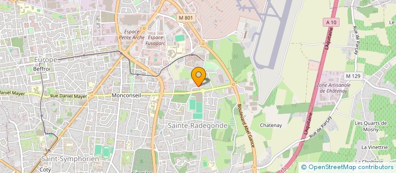 localisation de l'entreprise NS CONNECT  TOURS