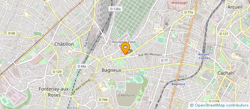localisation de l'entreprise NS CONSEIL à BAGNEUX