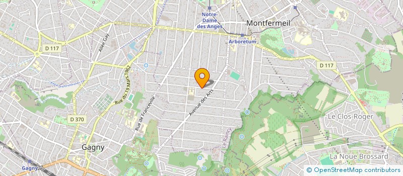 localisation de l'entreprise NS CONSEIL à MONTFERMEIL