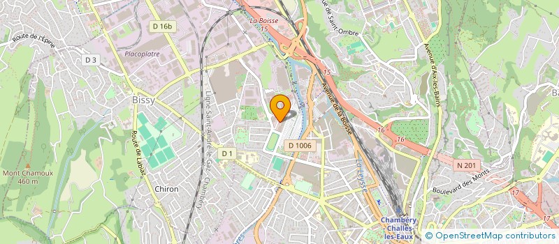 localisation de l'entreprise NS CONSEIL à CHAMBERY