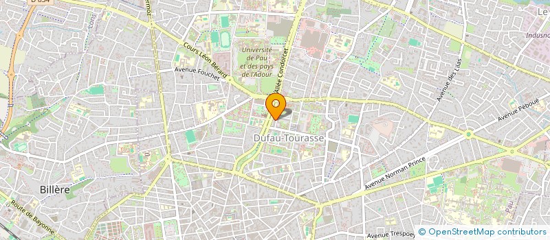 localisation de l'entreprise NS CONSEIL à PAU