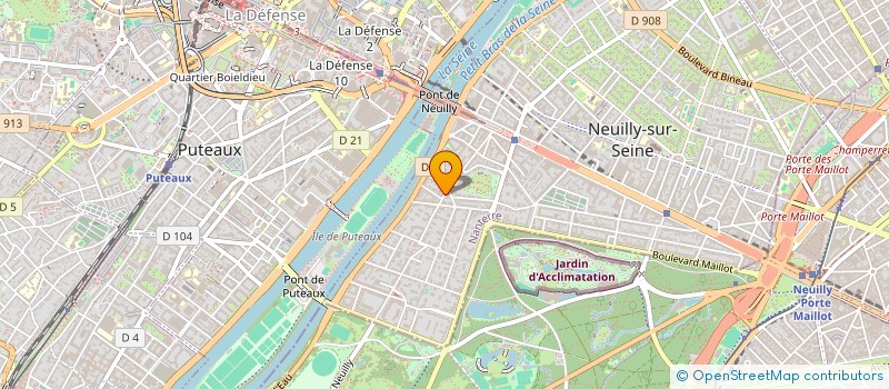 localisation de l'entreprise NS CONSEIL à NEUILLY-SUR-SEINE