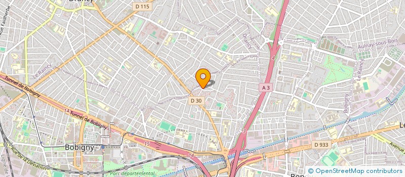 localisation de l'entreprise NS CONSULTING à BOBIGNY