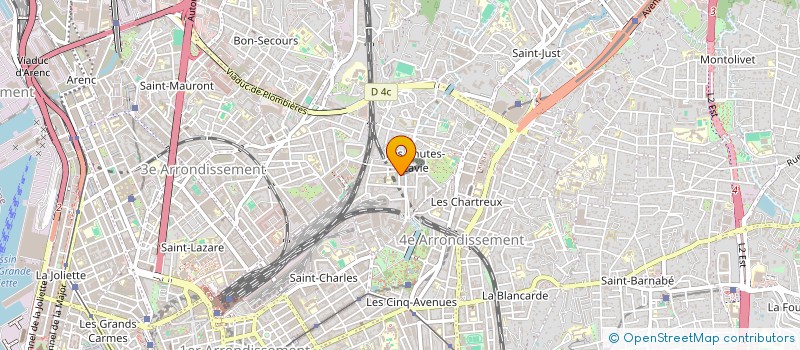 localisation de l'entreprise NS CONSULTING à MARSEILLE