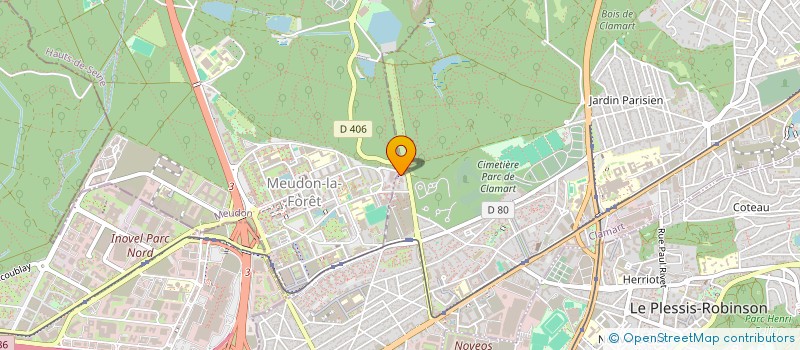 localisation de l'entreprise NS CONTROLE à CLAMART