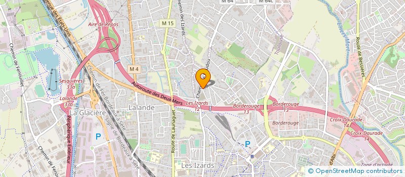 localisation de l'entreprise NS COURSES à TOULOUSE