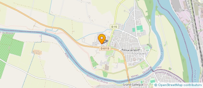 localisation de l'entreprise NS DE CONSTRUCTION  FOURQUES