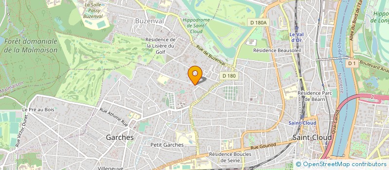 localisation de l'entreprise NS-DP à GARCHES