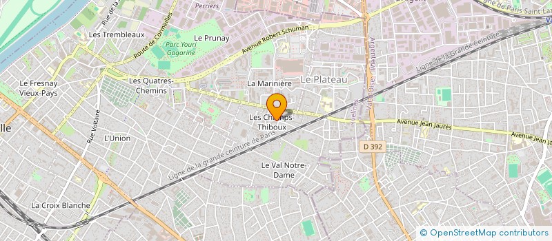 localisation de l'entreprise NS DRIVE à SARTROUVILLE