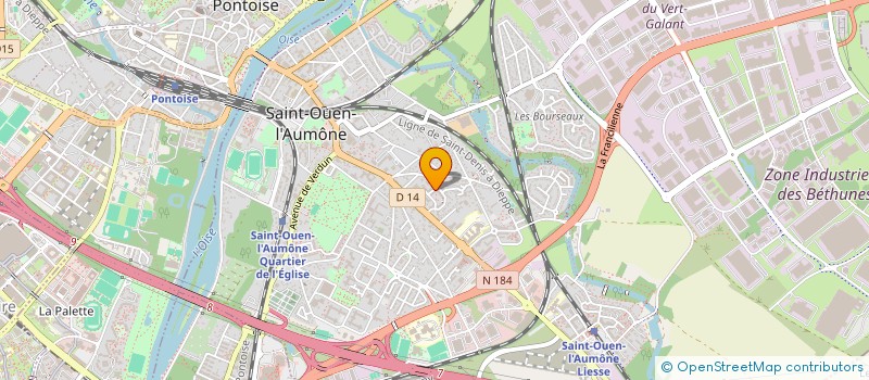 localisation de l'entreprise NS DRIVING  SAINT-OUEN-L'AUMONE