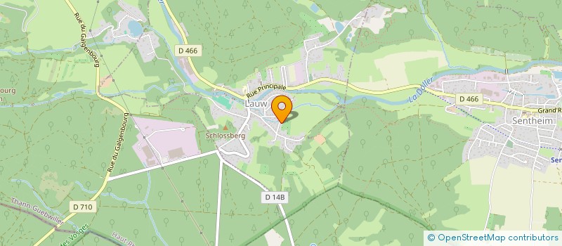 localisation de l'entreprise NS ELEC  LAUW