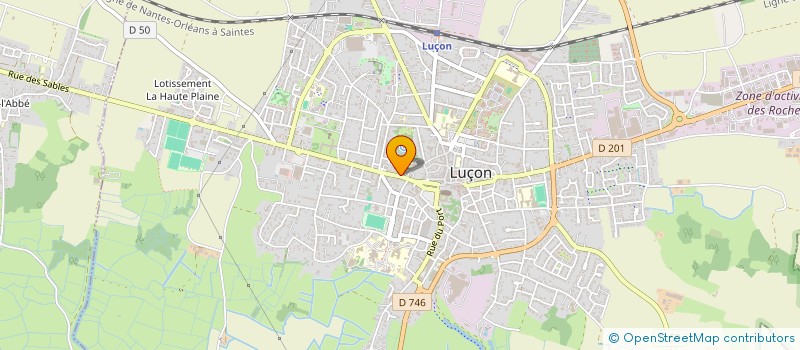localisation de l'entreprise NS FACILITIES à LUCON