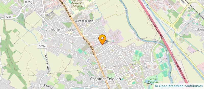localisation de l'entreprise NS FINANCES à CASTANET-TOLOSAN