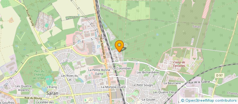 localisation de l'entreprise NS FOOD  ORLEANS
