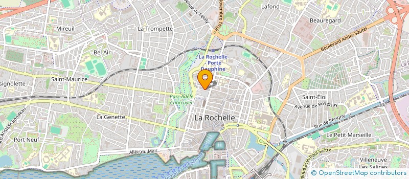 localisation de l'entreprise NS FOOD  LA ROCHELLE
