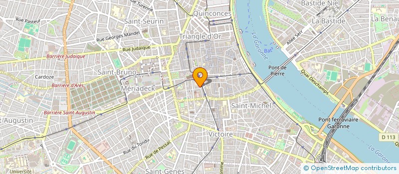 localisation de l'entreprise NS FRANCE 19 à BORDEAUX