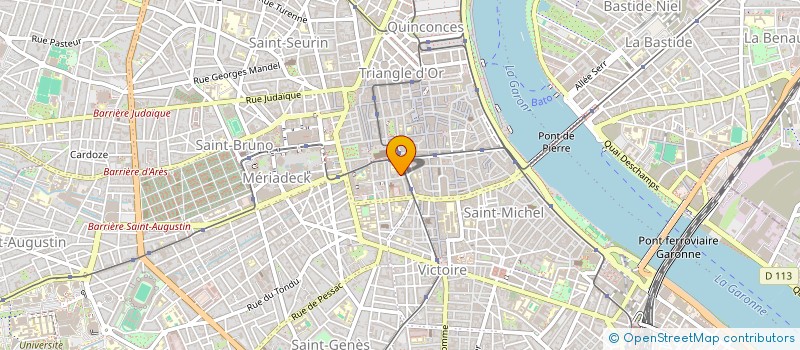 localisation de l'entreprise NS FRANCE 28  BORDEAUX