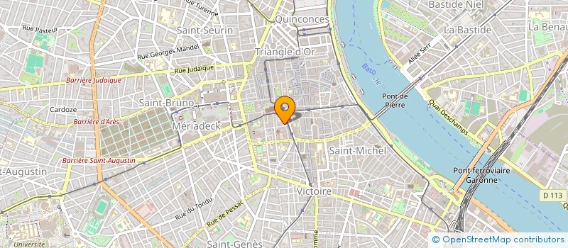 localisation de l'entreprise NS FRANCE 30  BORDEAUX