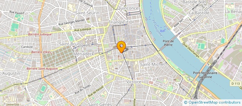 localisation de l'entreprise NS FRANCE 32  BORDEAUX