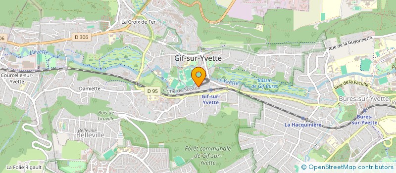 localisation de l'entreprise NS GESTION à GIF-SUR-YVETTE