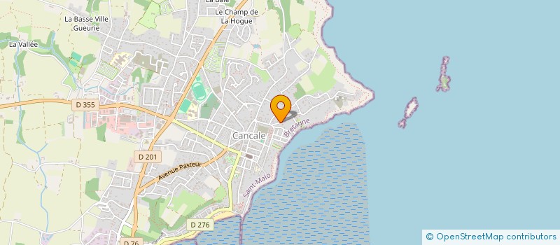 localisation de l'entreprise NS HOLDING à CANCALE