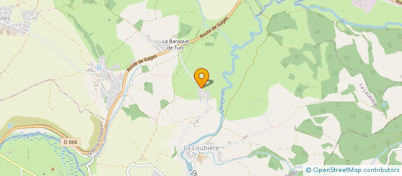 localisation de l'entreprise NS IMMOBILIER  LA LOUBIERE