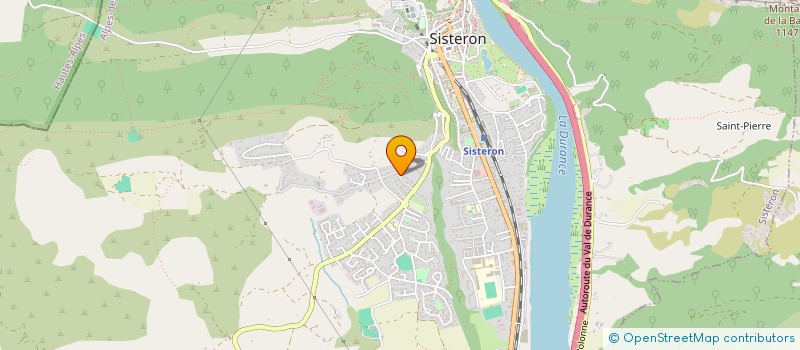 localisation de l'entreprise NS IMMOBILIER  SISTERON